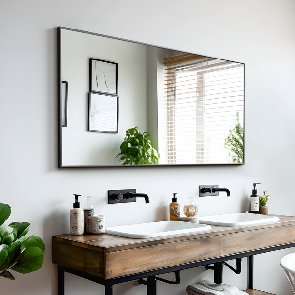 Zipcode Design™ Newtown Modern & Contemporary Accent Metal Wall Mirror